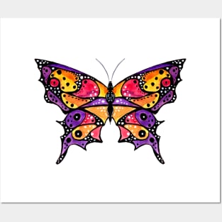 Abstract Butterfly Posters and Art